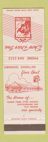 Matchbook Cover - Shore Drive Inn cow