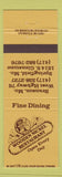 Matchbook Cover - Wooden Nickel Restaurant Branson Springfield MO