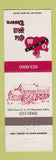 Matchbook Cover - Old Mill Tavern Waterford MI
