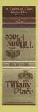 Matchbook Cover - Jim's Tiffany Place Lansing MI