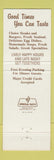 Matchbook Cover - Jim's Tiffany Place Lansing MI