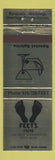 Matchbook Cover - Feet's Inn West Bend WI