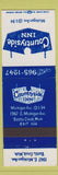 Matchbook Cover - Countryside Inn Battle Creek MI