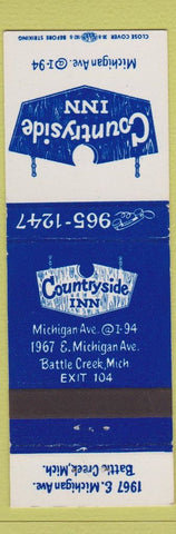 Matchbook Cover - Countryside Inn Battle Creek MI