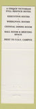 Matchbook Cover - Wick Pollock Inn Youngstown OH