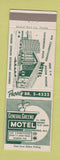 Matchbook Cover - General Greene Motel Greensboro NC