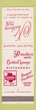 Matchbook Cover - Northway Inn Albany NY