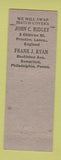 Matchbook Cover - New Englander Motor Court Malden MA