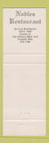 Matchbook Cover - Heart of the Berkshires Motel Pittsfield MA