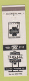 Matchbook Cover - Ingram Court Motel Cheraw SC