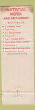 Matchbook Cover - Little Shamrock Cleveland TX WEAR