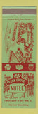 Matchbook Cover - Pecan Grove Motel New Burn NC