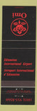 Matchbook Cover - Omi Edmonton AB International Airport