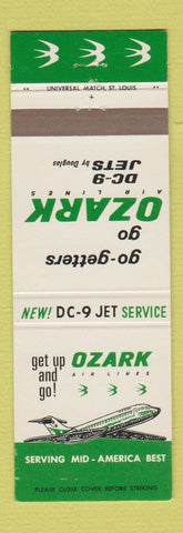 Matchbook Cover - Ozark Airlines