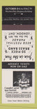 Matchbook Cover - Oktoberfest London ON girlie beer