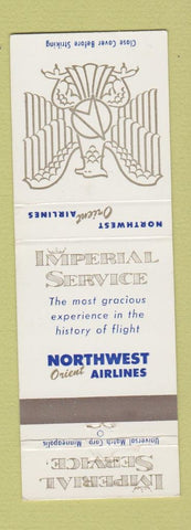 Matchbook Cover - Northwest Orient Airlines