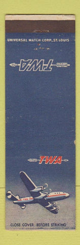 Matchbook Cover - TWA Airlines