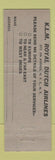 Matchbook Cover - TWA Airlines