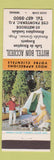 Matchbook Cover - Hotel Bon Acceuil Frontenac QC