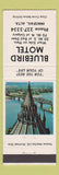 Matchbook Cover - Bluebird Motel Innisfail AB