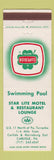 Matchbook Cover - Star Lite Motel Restaurant Carlisle PA