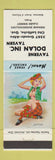 Matchbook Cover - Taverne Dolan Cite Lafleche QC pinup