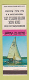 Matchbook Cover - Eden Rock Motor Hotels Fredericton NB