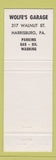 Matchbook Cover - Keystone Motel Restaurant New Cumberland PA