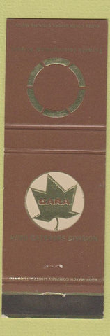 Matchbook Cover - CARA Areo Catering Toronto Airport ON