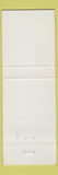 Matchbook Cover - United Airlines Jet Mainliner WEAR