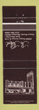 Matchbook Cover - Parkcrest Motel Harper Woods MI