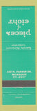 Matchbook Cover - Pieces of Eight Milwaukee WI