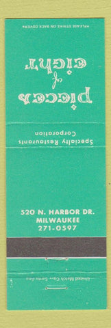 Matchbook Cover - Pieces of Eight Milwaukee WI