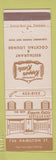 Matchbook Cover - Kopper Kettle Restaurant Allentown PA