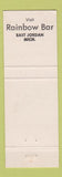 Matchbook Cover - Elkhorn Bar Vanderbilt MI