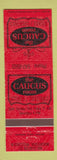 Matchbook Cover - The Caucus Room Restaurant Waukesha WI