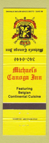 Matchbook Cover - Michael's Canoga Inn Canoga Park CA