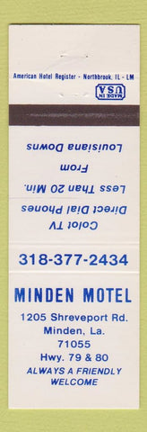 Matchbook Cover - Minden Motel LA