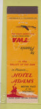 Matchbook Cover - Hotel Adams Phoenix AZ TWA Airlines