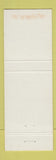 Matchbook Cover - Salzburger Hof Restaurant Chicago IL