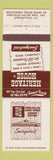 Matchbook Cover - Heritage House Smogasbord Springfield IL