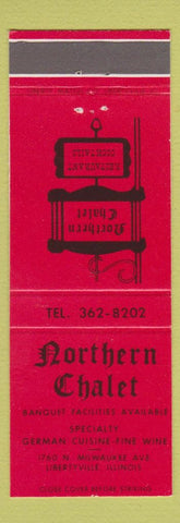 Matchbook Cover - Northern Chalet German Libertyville IL