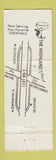 Matchbook Cover - Highland's Restaurant Sturteveant WI WEAR