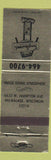 Matchbook Cover - Tangelwood Restaurant Milwaukee WI