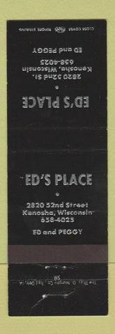 Matchbook Cover - Ed's Place Kenosha WI