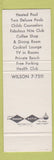 Matchbook Cover - The Dunes Motel Miami Beach FL