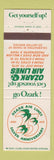 Matchbook Cover - Ozark Airlines 1975 WEAR