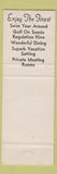 Matchbook Cover - McGuire's Restaurant Motel Cadillac MI