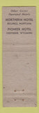 Matchbook Cover - Hotel Rainbow Great Falls MT