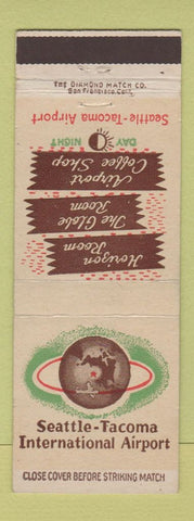 Matchbook Cover - Seattle Tacoma WA Airport